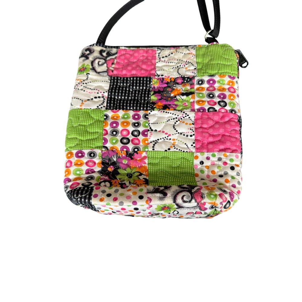 Donna Sharp Quilted Patchwork Crossbody Purse; Ba… - image 2
